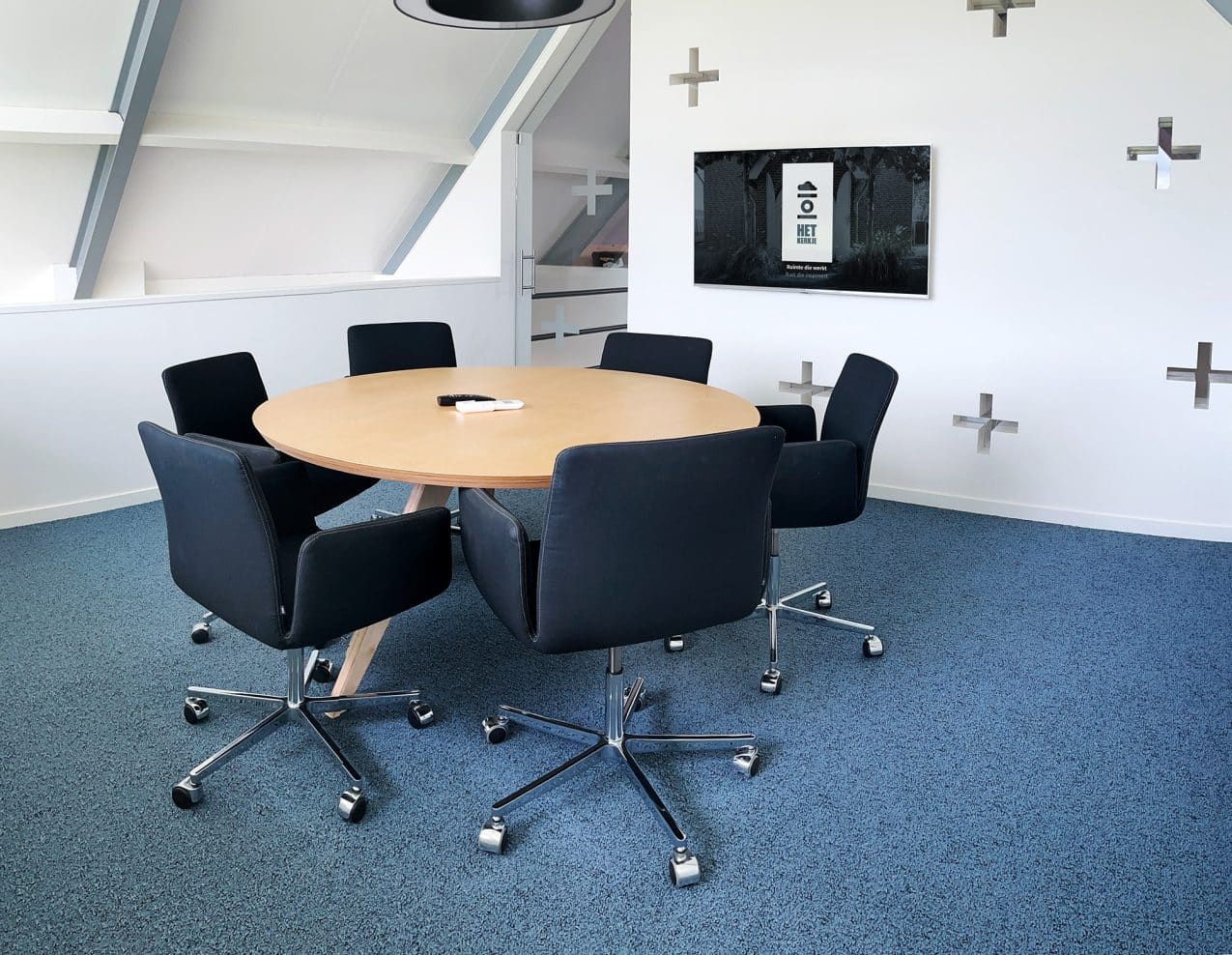 Vide Tafel En Scherm